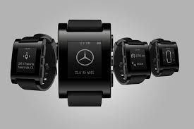 Pebble smartwatch w służbie Mercedesowi