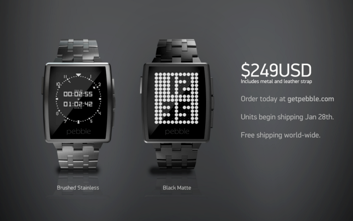 Pebble Smartwatch w wersji z lepszą obudową jako Pebble Steel