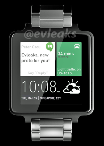 Ujawniono prawdopodobny design zegarka od HTC