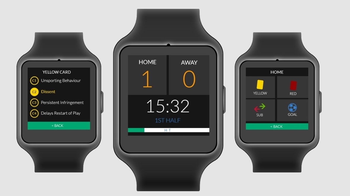 Refsix - smartwatch dla sędziów piłkarskich